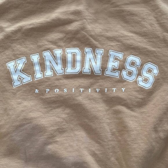 ASOS Women Cotton Tracksuit with Inspiring Kindness & Positivity Print – Size 2 - Picture 3 of 9